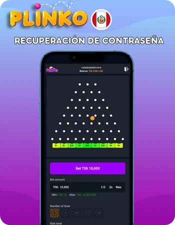 Recuperación de Contraseña en Plinko 