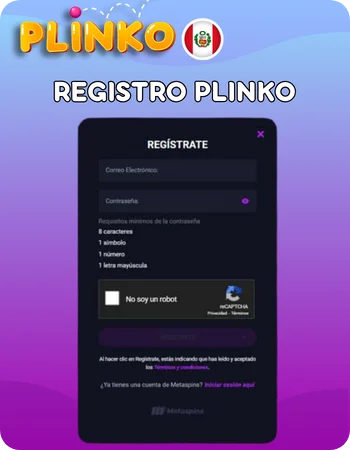 Como Registrarse en Plinko