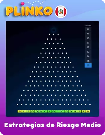 Estrategias de Plinko Riesgo Medio