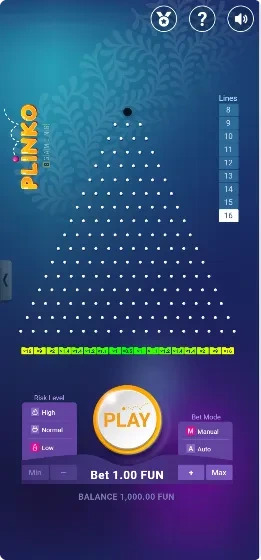 Plinko App Demo
