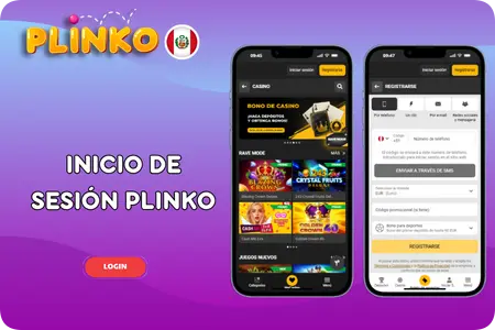 Inicio de sesión Plinko en casinos online paso a paso
