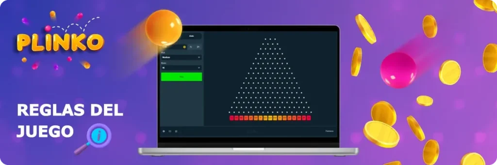 Reglas del juego de Plinko casino: niveles de riesgo, número de líneas y configuración de apuesta
